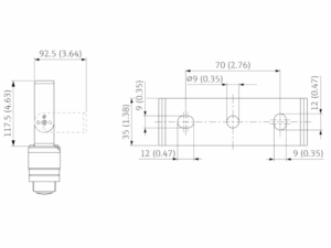 E+H 71325079 Mounting Bracket