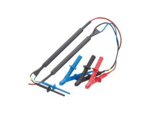 Megger Large Clip 15kV Screened Test Leads